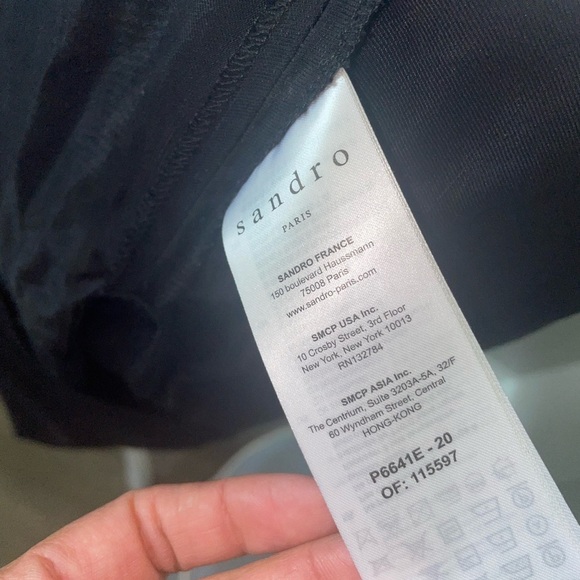 SANDRO NYANE LINEN-BLEND PLAYSUIT - Picture 11 of 13